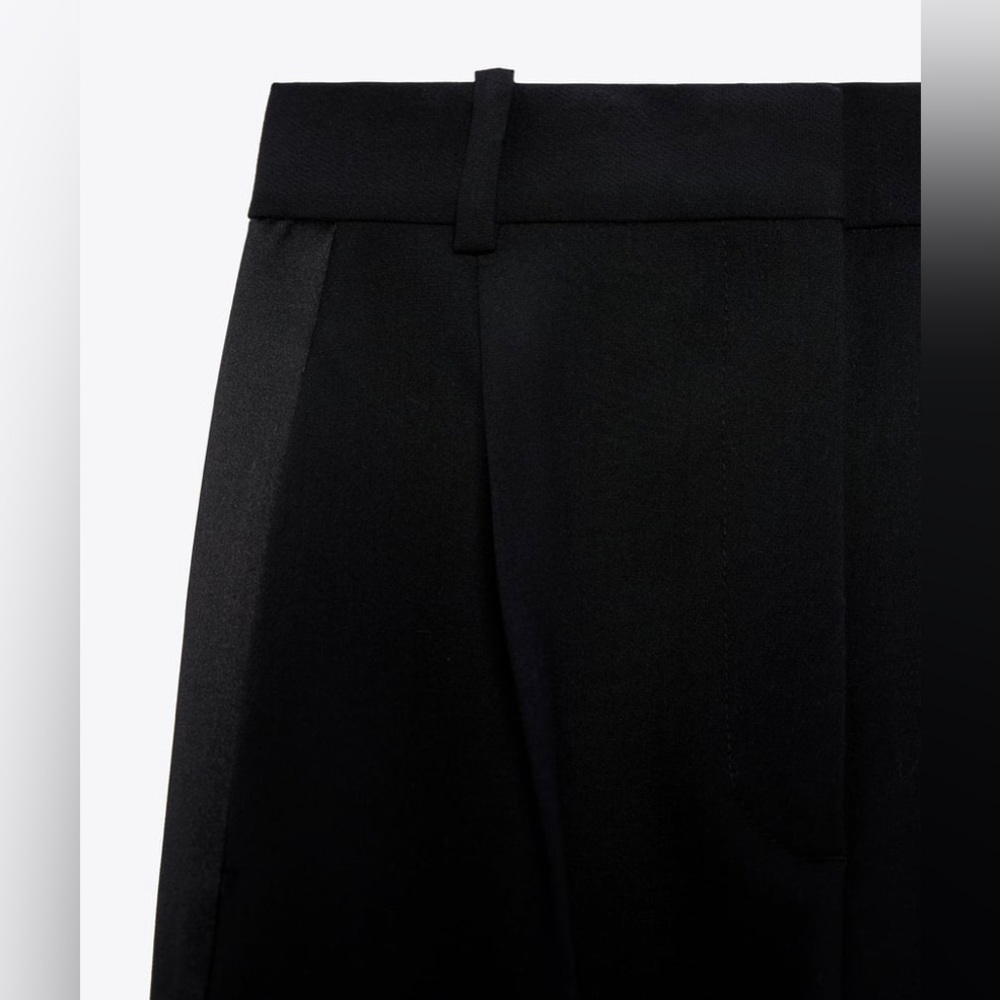 🖤NEW🖤 Zara side stripe wide leg pants XL